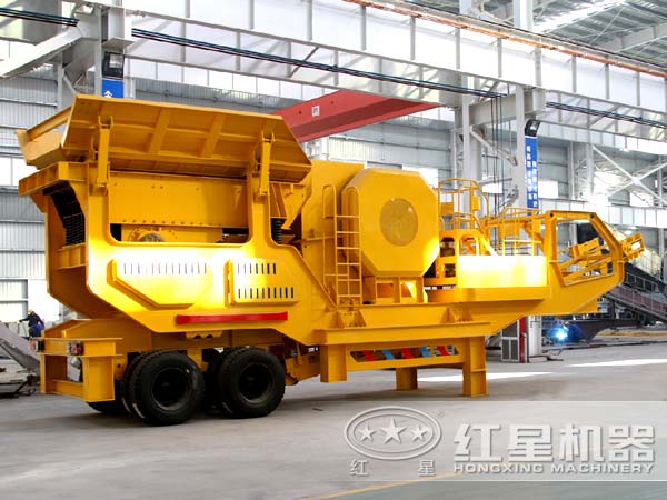 新型輪胎式移動破碎站市場售價多少錢一臺？