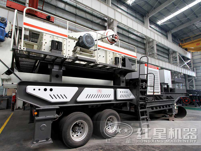小型車載移動石料破碎機_小投資，大收益