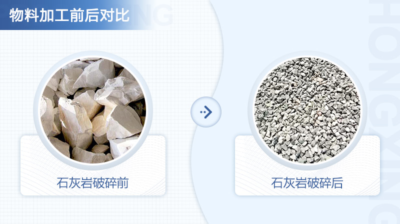 處理石灰?guī)r的日產(chǎn)500方砂石生產(chǎn)線機(jī)器怎樣配？